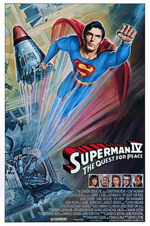 Superman 4 (1987) poster